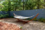 Relax and sunbathe in the hammock